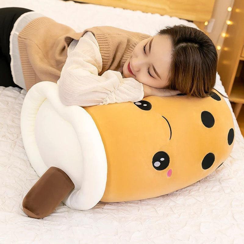 The Giant Boba Plush: A Cozy Companion for Bubble Tea Lovers - Shaketea