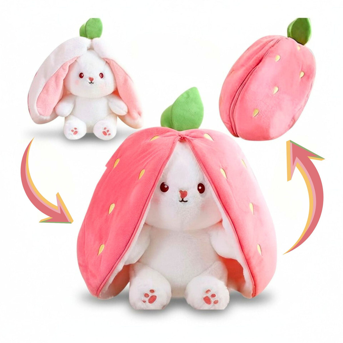 Strawberry Bunny Plush