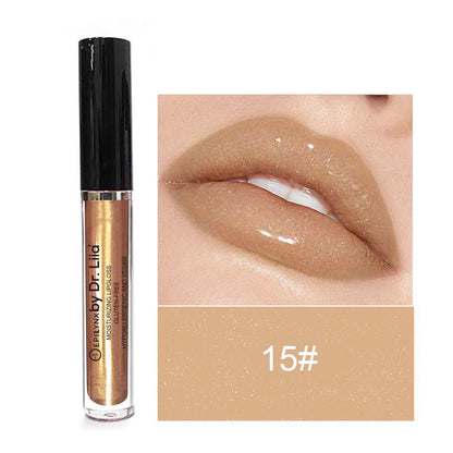 Vegan Lip Gloss for Dry, Thinning Lips – High-Shine, Non-Sticky Hydration, Gluten-Free & Nut-Free