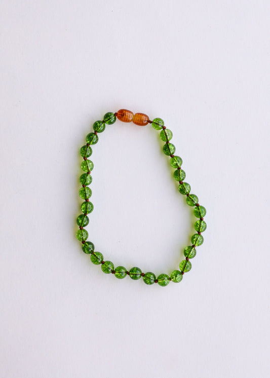 Pure Gemstone + Peridot || Anklet or Bracelet