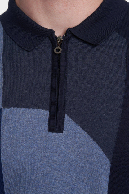 The MerceriZed Cotton Polo (Navy)