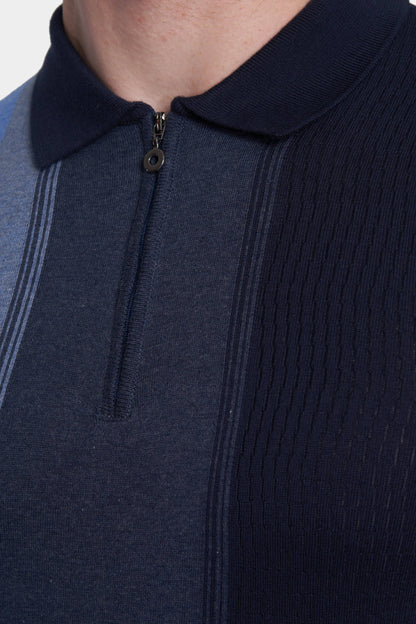 The Mercerized Cotton Polo (Marine Ocean)