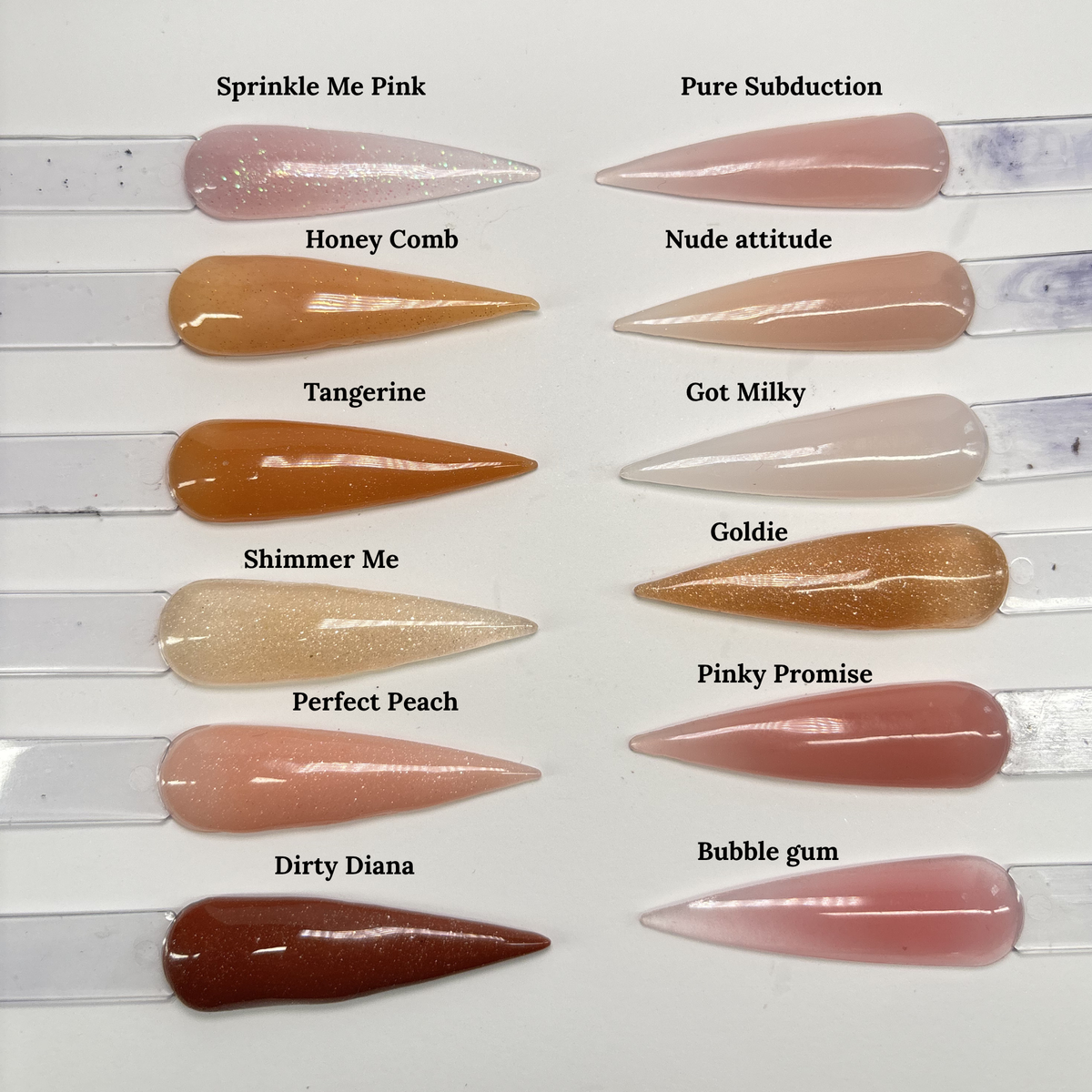 15-Piece Cover Acrylic Powder Collection for Nail Professionals
