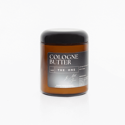 THE ONE – Luxury Fragrance Body Butter | Cedarwood, Vetiver & Warm Floral Cologne Scent Moisturizing Skin Butter | Cologne Butter