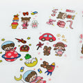 100 Sheets Kawaii Stickers Aesthetic Waterproof Non-Toxic Cute Stickers