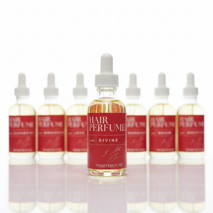 Hair Perfume Oil – Nourishing Fragrance Hair Oil | Argan, Jojoba & Jamaican Black Castor Oil | Soft, Smooth & Shiny Hair | Cologne Butter
