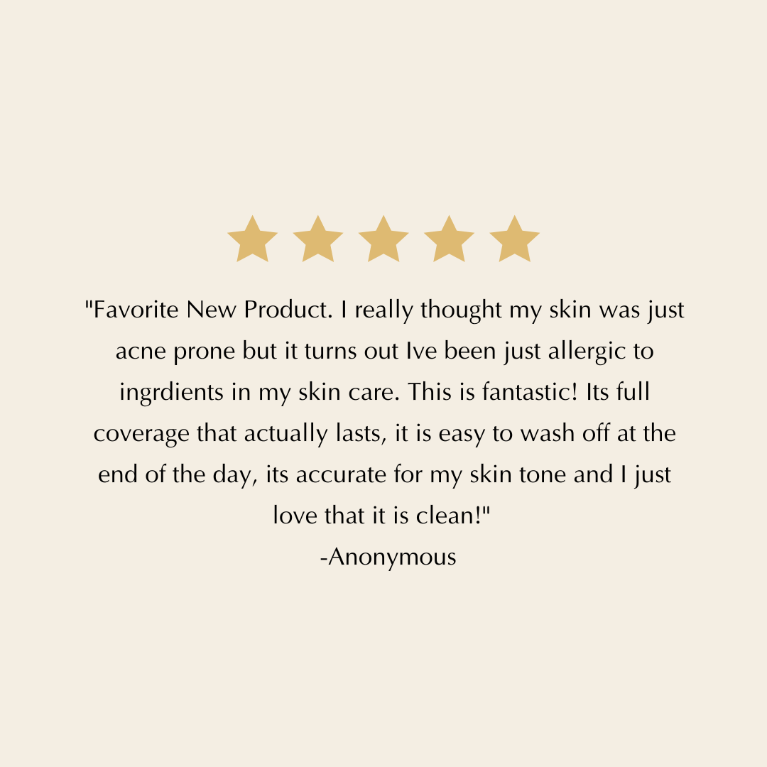 Full-Coverage Matte Foundation SPF 30 for Mature Skin – Non-Drying, Gluten-Free & Vegan