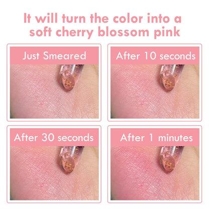 Hydrating Color-Changing Lip Gloss – Non-Sticky for Dry, Thinning Lips, Gluten-Free & Nut-Free