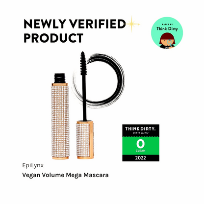 Hypoallergenic Mascara for Sensitive Eyes – Mega Volume for Thinning Lashes, Contact-Lens Safe