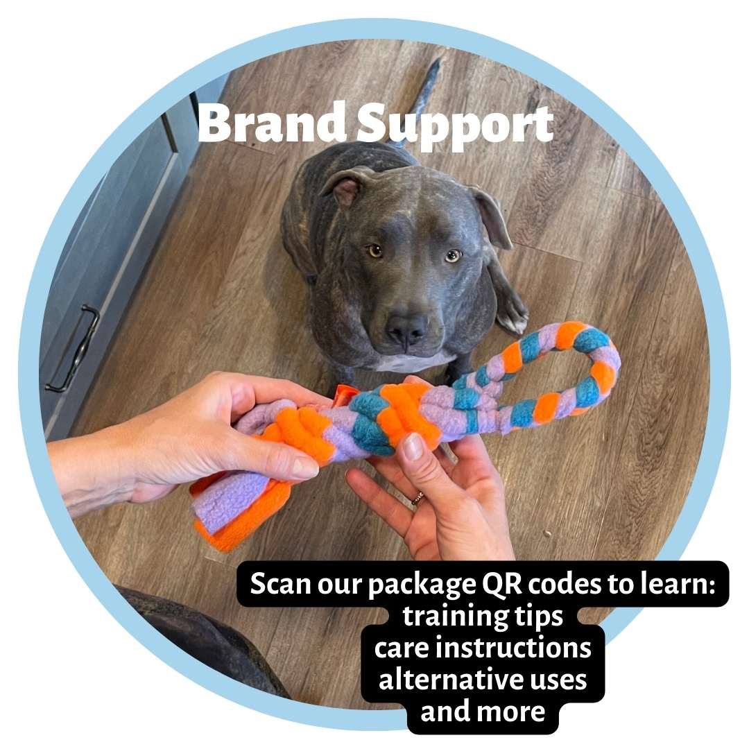 3-in-1 Bundle Enrichment Tube for Dogs - Tug Toy, Treat Dispenser & Snuffle Ball - Shaketea