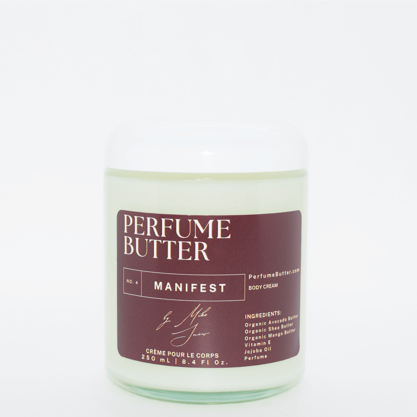 MANIFEST – The Luxury Body Butter Perfume | Jasmine, Oud & Sandalwood Floral-Woody Fragrance | Deep Hydrating Skin Moisturizer | Warm Elegant Scent | Perfume Butter