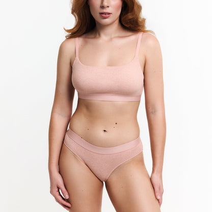 Botanical Dye Mid-Rise Brief