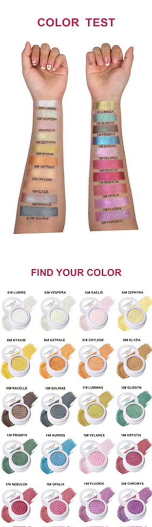 Creamy Eyeshadow for Hooded, Mature Eyes – Crease-Proof in 20 Shades, Egg-Free & Nut-Free