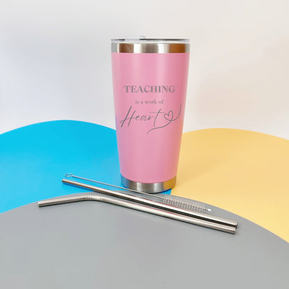 Teacher Appreciation Gift Tumbler - Personalized Unique Gift for Teachers