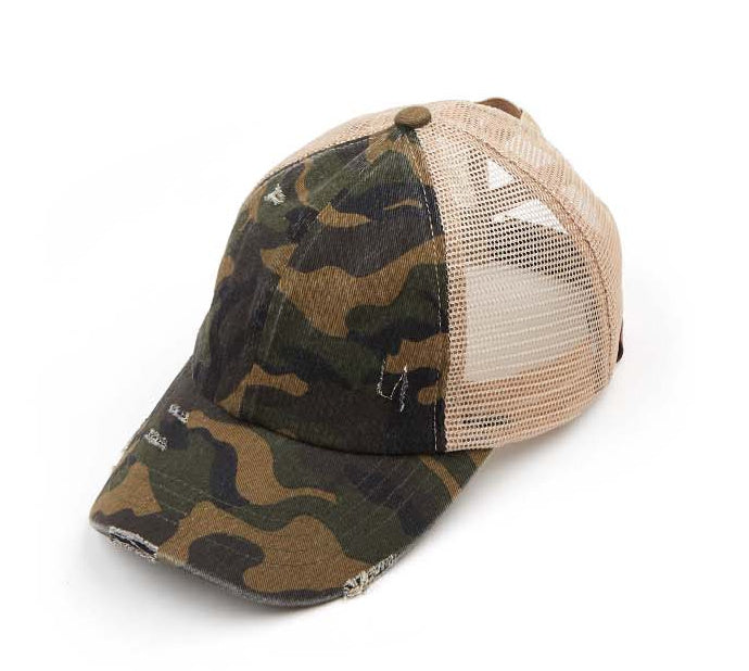 CC Criss-Cross Ponytail Caps