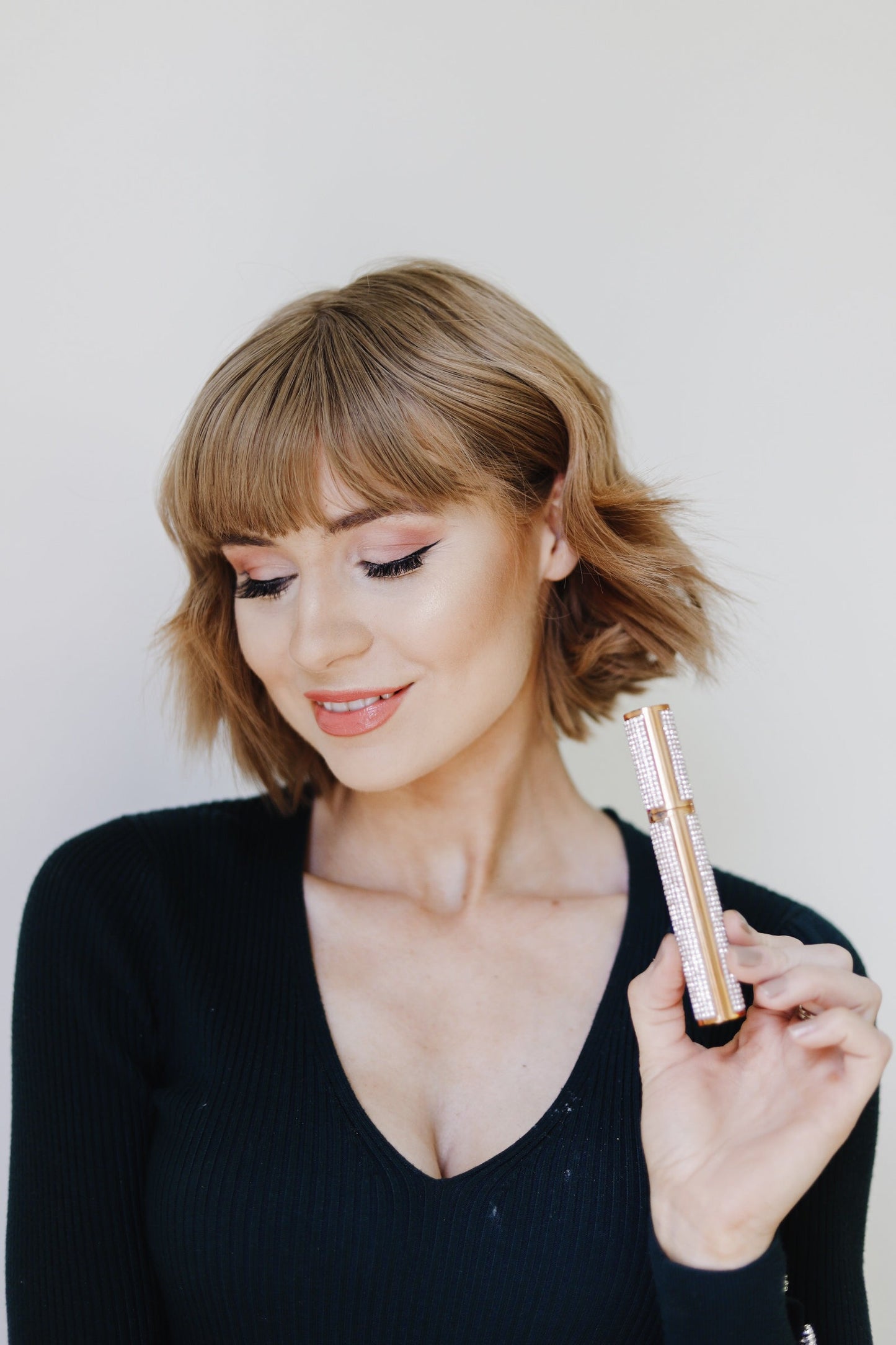 Hypoallergenic Mascara for Sensitive Eyes – Mega Volume for Thinning Lashes, Contact-Lens Safe
