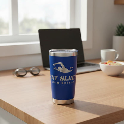 20oz Personalized Name Tumbler Gift for Swimmers Coaches