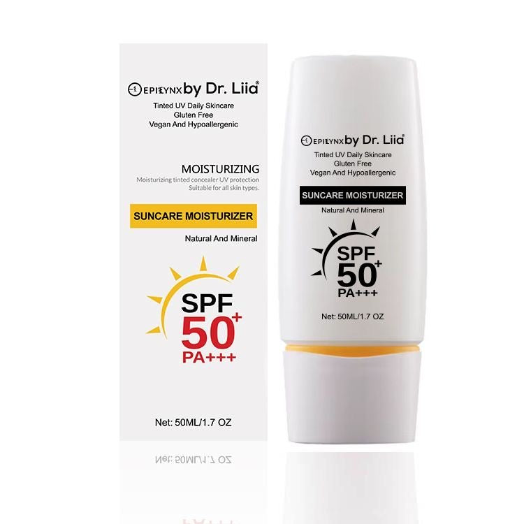 Mineral SPF 50 Moisturizer for Sensitive, Reactive Skin – Tinted, No White Cast