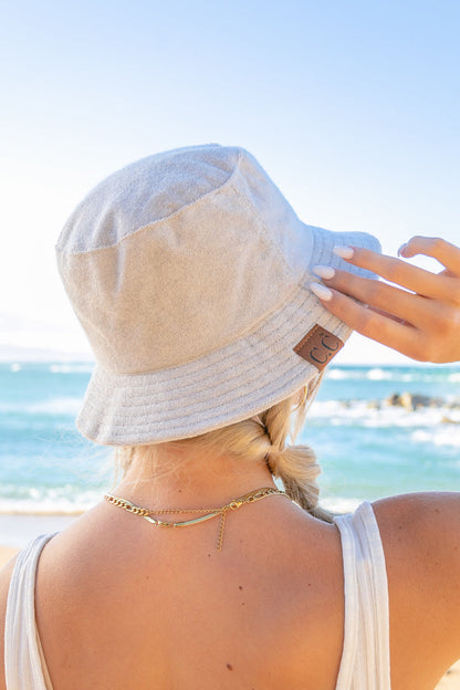 C.C® Terry Cloth Bucket Hat