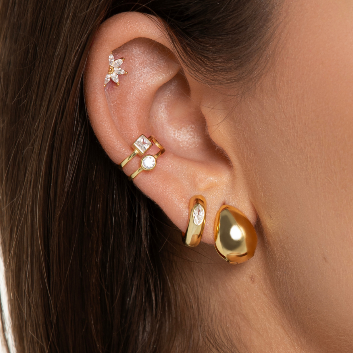 Neila Vermeil Earrings