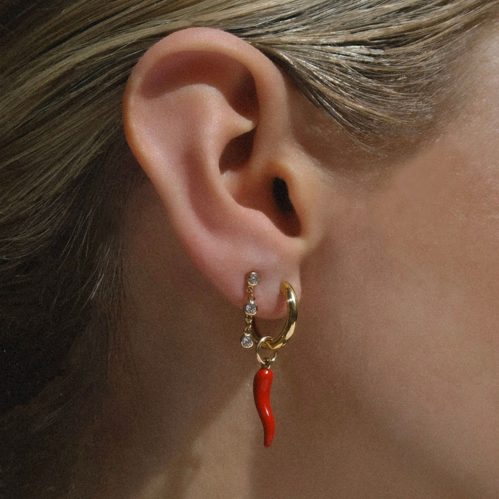 Ivy Vermeil Earrings