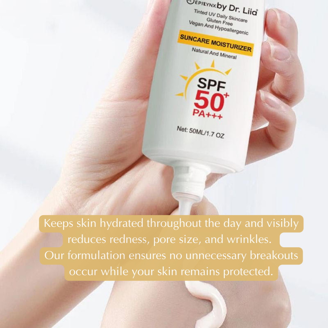 Mineral SPF 50 Moisturizer for Sensitive, Reactive Skin – Tinted, No White Cast