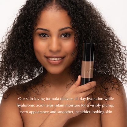 Hydrating Foundation SPF 15 for Mature Skin – Dewy, Won't Sit in Fine Lines, Gluten-Free
