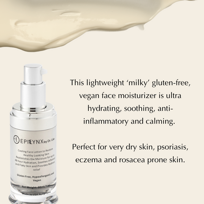 Calming Moisturizer for Reactive, Dry Skin After 40 – Barrier Repair, Gluten-Free & Fragrance-Free