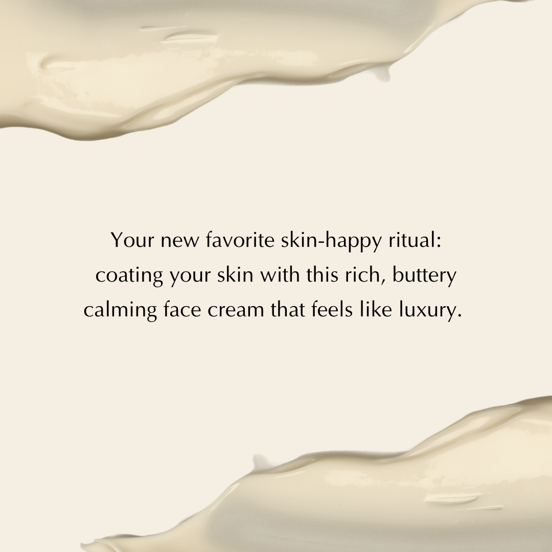 Calming Face Cream for Redness & Reactive Skin – Soothes Flushing, Fragrance-Free