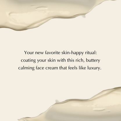 Calming Face Cream for Redness & Reactive Skin – Soothes Flushing, Fragrance-Free