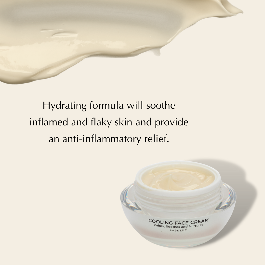 Cooling Face Elixir for Redness & Flushing – Rosewater, Aloe & 48-Hour Hydration