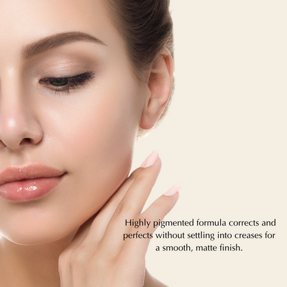 Full-Coverage Concealer for Mature Skin – Won't Crease or Settle Into Lines, Hypoallergenic