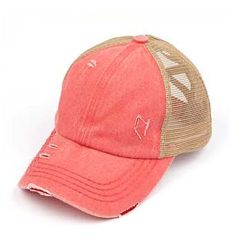 CC Criss-Cross Ponytail Caps