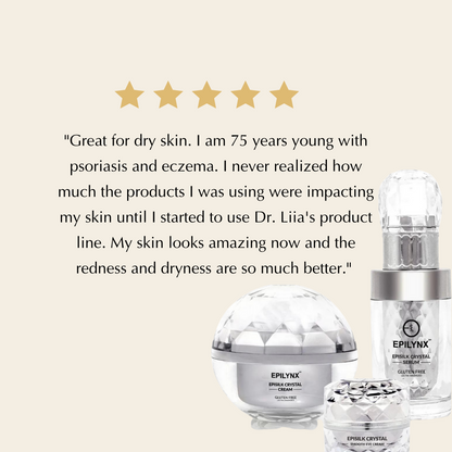 3-Step Firming Skincare Set for Mature Skin – Wrinkle Smoothing Routine, Hypoallergenic