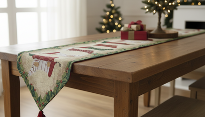 Tache Hang My Stockings By the Fireplace Table Runners (12910)