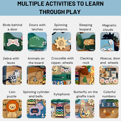 Safari Adventure Busy Board