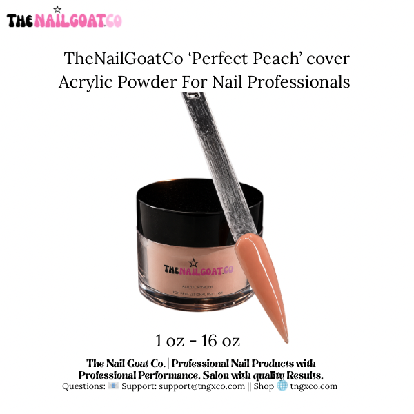 Perfect Peach Cover Acrylic Powder - Shaketea