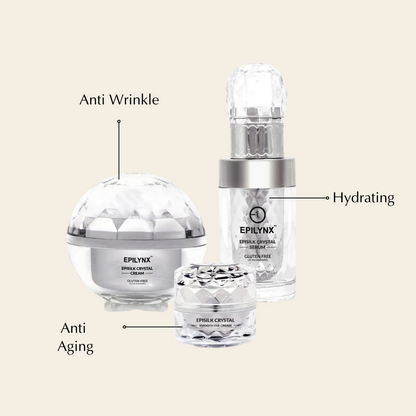 3-Step Firming Skincare Set for Mature Skin – Wrinkle Smoothing Routine, Hypoallergenic
