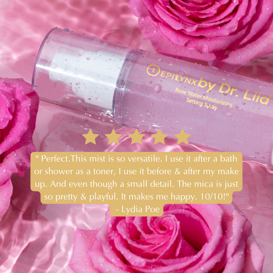 Rosewater Toner for Sensitive, Mature Skin – Hydrates & Refines Pores, Alcohol-Free