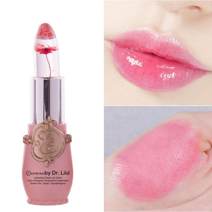 Hydrating Color-Changing Lip Gloss – Non-Sticky for Dry, Thinning Lips, Gluten-Free & Nut-Free