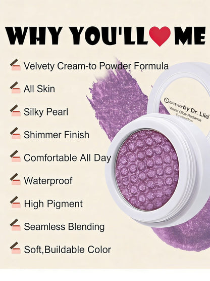 Creamy Eyeshadow for Hooded, Mature Eyes – Crease-Proof in 20 Shades, Egg-Free & Nut-Free
