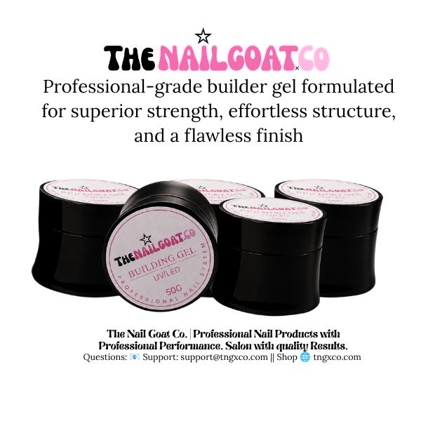 TheNailGoatCo 50g TPO & Hema-free Builder Gel For Nail Professionals