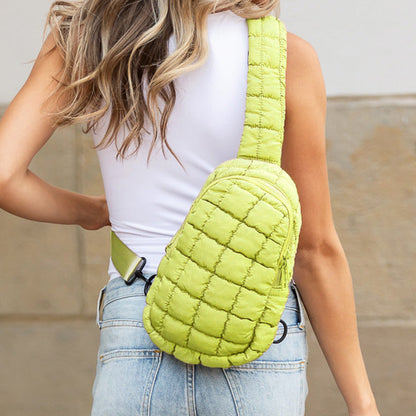 Skyler Quilted Puffer Sling