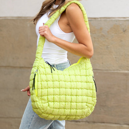 Taylor Quilted Puffer Tote