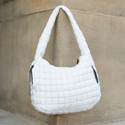 Taylor Quilted Puffer Tote