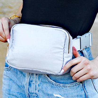 Roam 2L Oversize Nylon Sling Crossbody Belt Bum Fanny Waist Bag