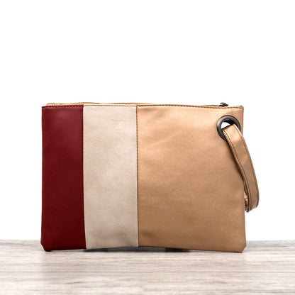 Oversize Everyday Color Block Clutch