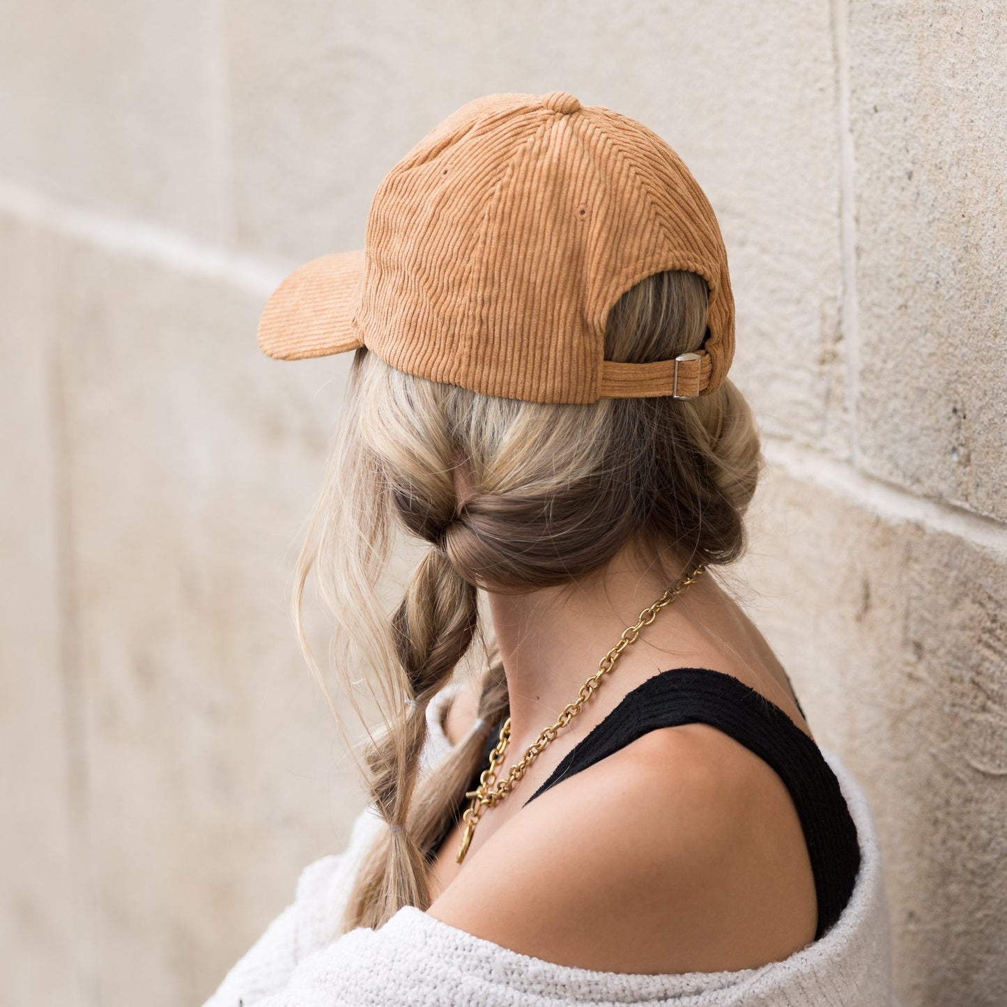 Corduroy Boyfriend Ball Cap