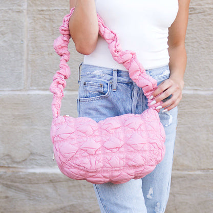Indy Convertible Quilted Puffer Crossbody