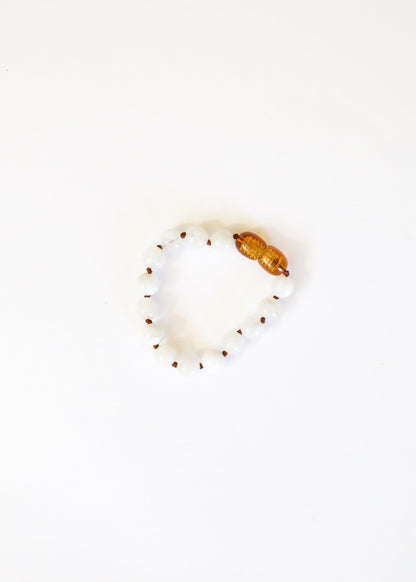 Pure Gemstone + Moonstone || Anklet or Bracelet